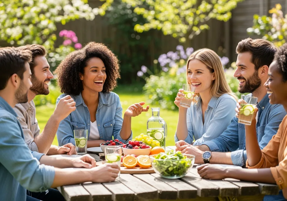 People enjoying a healthy lifestyle with Zepym Health